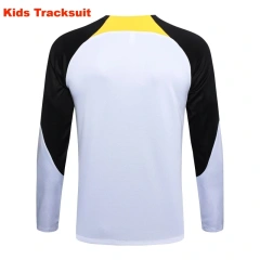 Kids Chelsea 23/24 Half-Zip Training Sweatshirt and Pants Set White E767