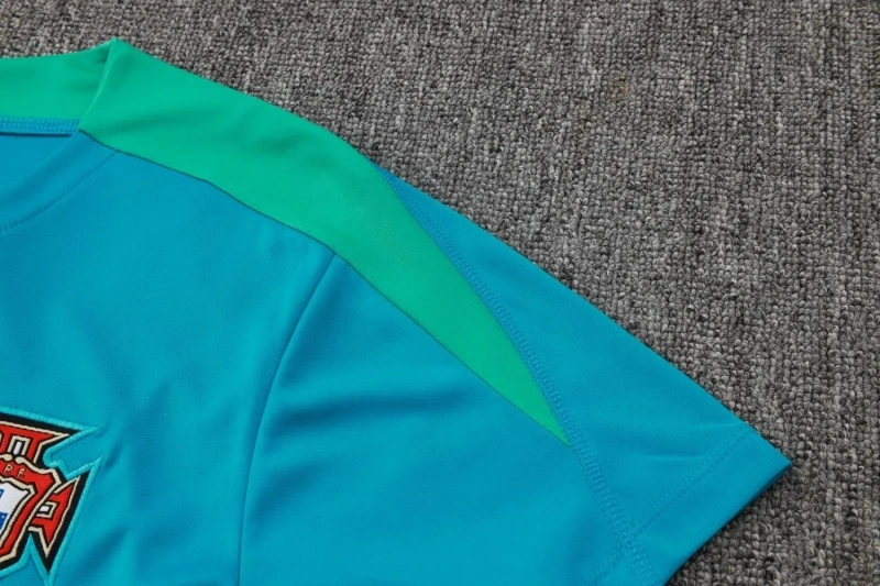 Portugal 2024 Training Shirt and Shorts Set D995