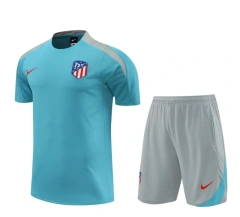 Atletico Madrid 24/25 Training Shirt and Shorts Set Blue