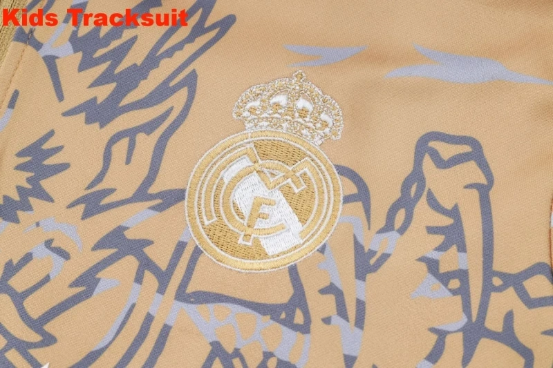Kids Real Madrid 23/24 Half-Zip Training Sweatshirt and Pants Set E764 - PM