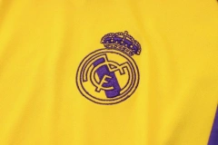 Real Madrid 23/24 Training Shirt and 3/4 Pants Set Yellow D988