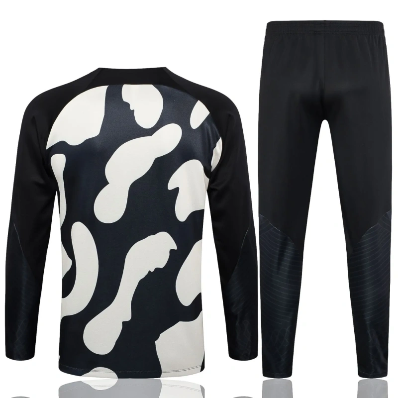 PSG 23/24 Half-Zip Training Top and Pants Set Black B781 - PM