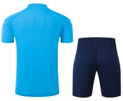 Manchester City 24/25 Training Shirt and Shorts Set Blue