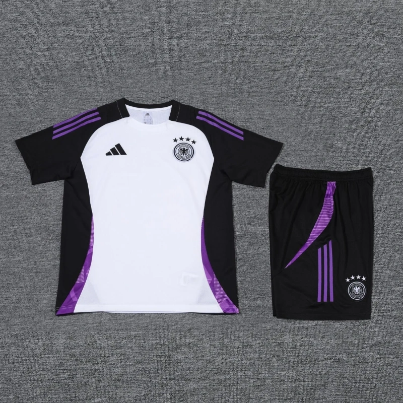 Germany 2024 Training Shirt and Shorts Set White
