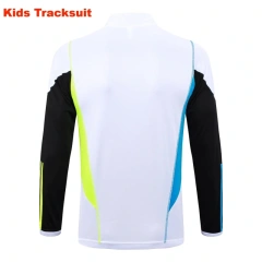 Kids Arsenal 23/24 Half-Zip Training Sweatshirt and Pants Set White E756