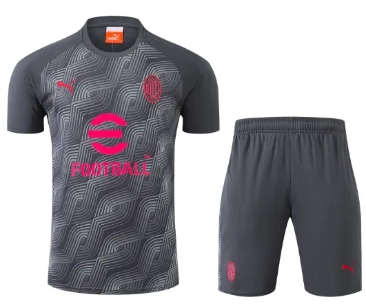 AC Milan 24/25 Training Shirt and Shorts Set