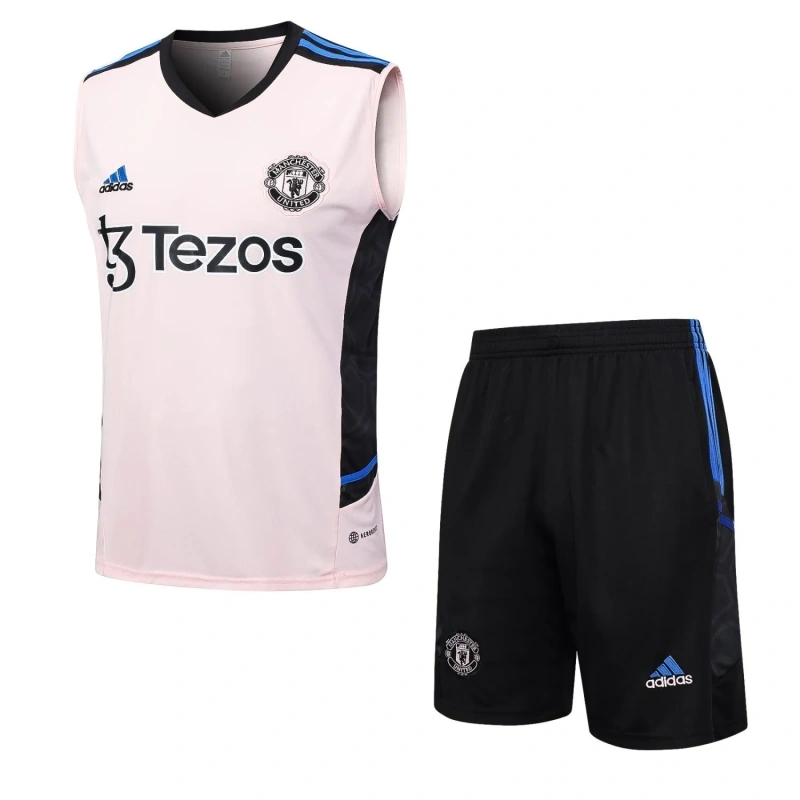 Manchester United 23/24 Sleeveless Jersey and Shorts Set D815
