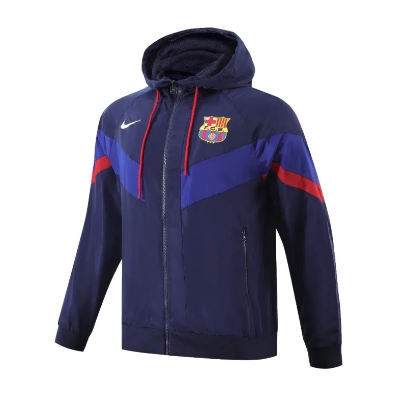Barcelona 23-24 Limited Edition Windbreaker Navy