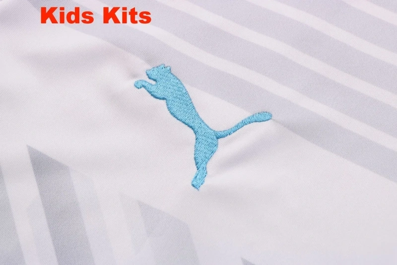 Kids Olympique Marseille 22/23 Training Shirt and Pants Set E669