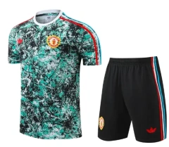 Manchester United 24/25 Training Shirt and Shorts Set