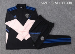 Manchester United 22/23 Half-Zip Training Top and Pants Set B617