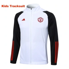 Kids Manchester United 23/24 Training Jacket and Pants Set E716