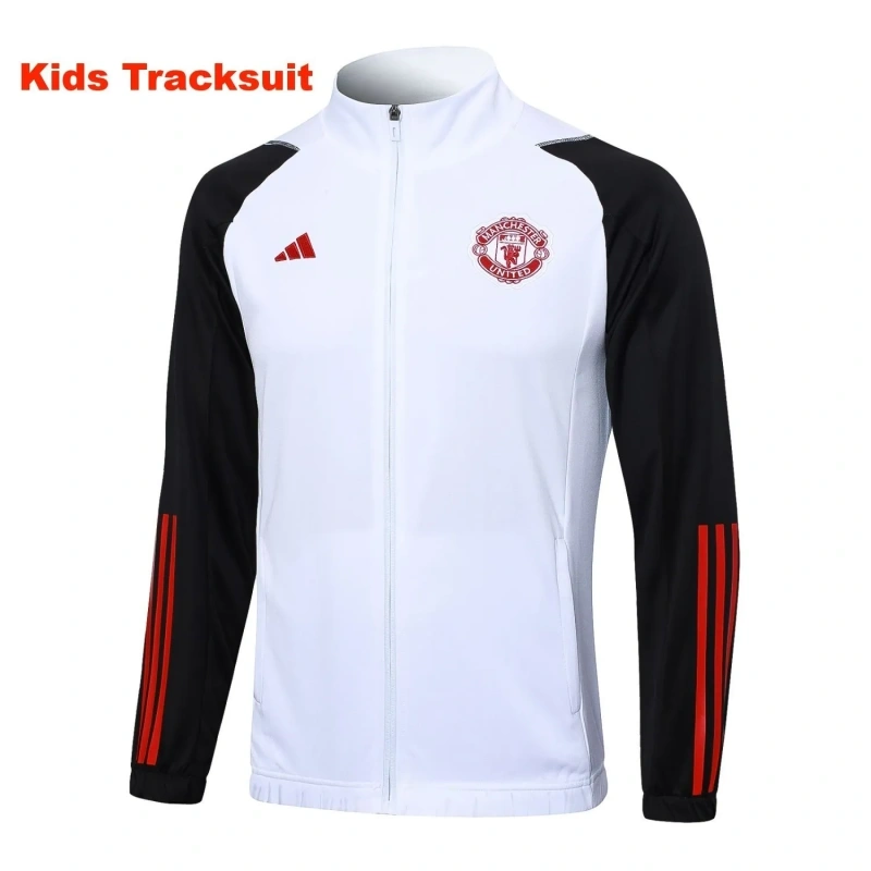 Kids Manchester United 23/24 Training Jacket and Pants Set E716