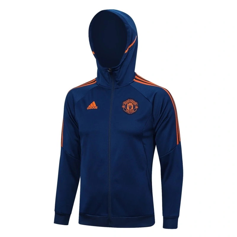 Manchester United 22/23 Full-Zip Hoodie and Pants Set F452