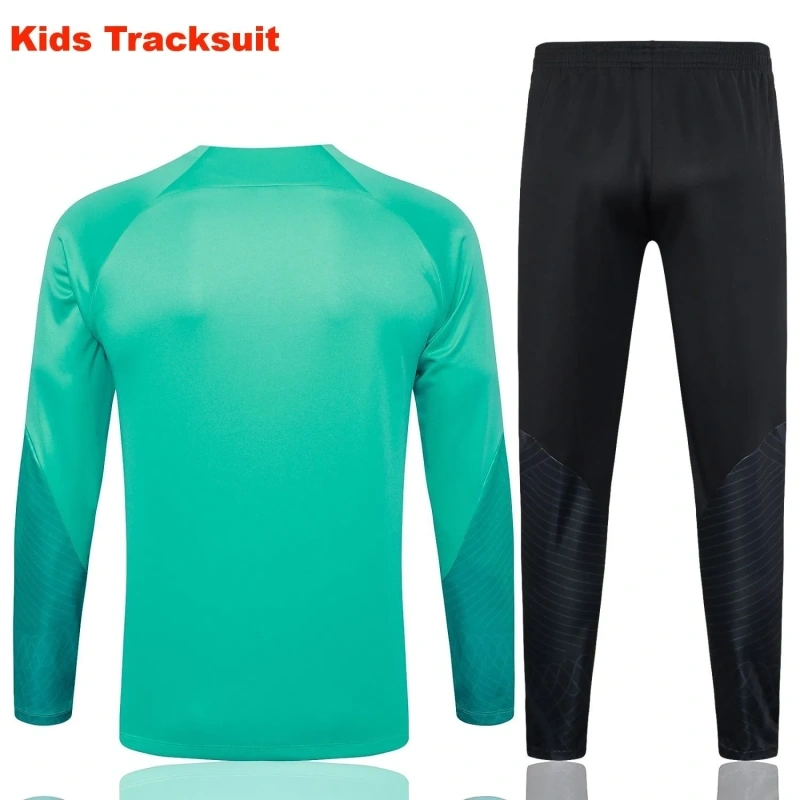 Kids Barcelona 23/24 Half-Zip Training Sweatshirt and Pants Set E771