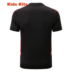 Kids Manchester United 22/23 Training Shirt and Pants Set E676