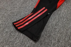 Manchester United 23/24 Half-Zip Training Top and Pants Set Red B741 - PM