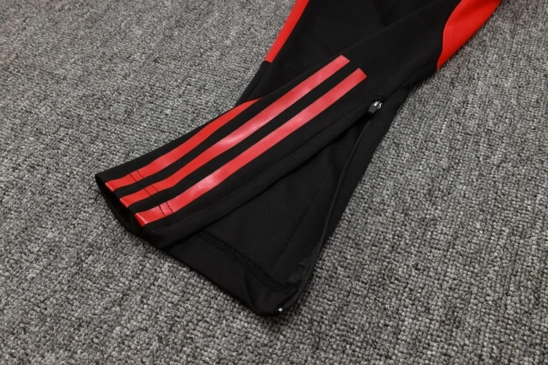 Manchester United 23/24 Half-Zip Training Top and Pants Set Red B741 - PM
