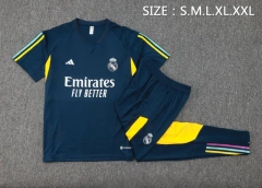 Real Madrid 23/24 Training Shirt and Pants Set White C1073