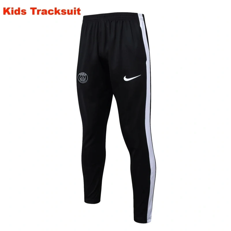 Kids PSG 23/24 Half-Zip Training Sweatshirt and Pants Set White E789