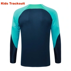 Kids Barcelona 23/24 Half-Zip Training Sweatshirt and Pants Set E728