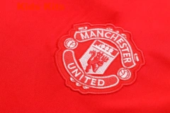 Kids Manchester United 22/23 Training Shirt and Pants Set E671