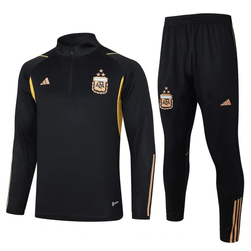 Argentina 23/24 Half-Zip Training Top and Pants Set -3 Stars (B764)