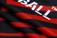 AC Milan 23/24 Training Shirt and Pants Set Black&Red C1056