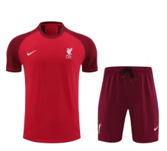 Liverpool 24/25 Team Shirt and Shorts Set Red