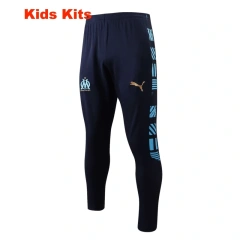 Kids Olympique Marseille 22/23 Training Shirt and Pants Set E666