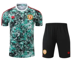 Manchester United 24/25 Training Shirt and Shorts Set
