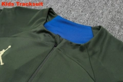 Kids PSG 23/24 Half-Zip Training Sweatshirt and Pants Set E791