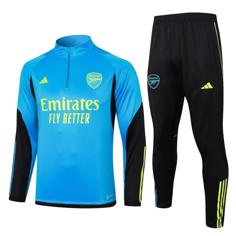 Arsenal 23/24 Half-Zip Training Top and Pants Set B778