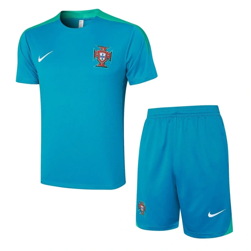Portugal 2024 Training Shirt and Shorts Set D995