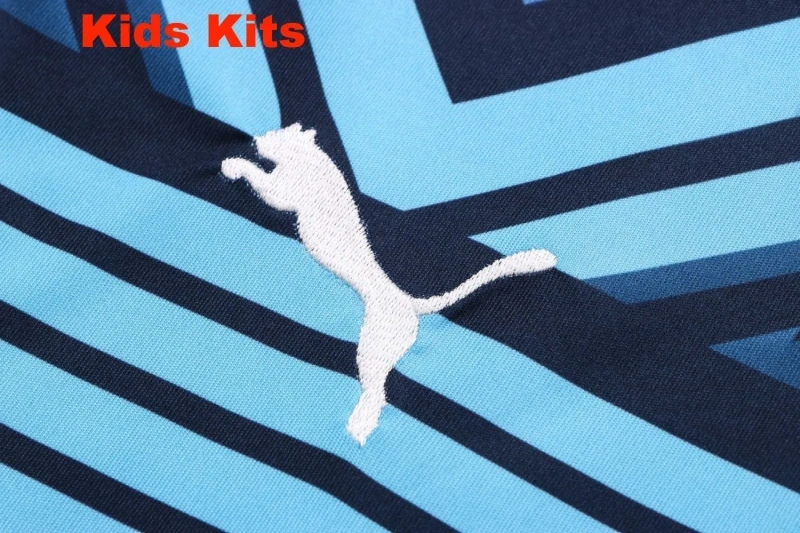 Kids Olympique Marseille 22/23 Training Shirt and Pants Set E666