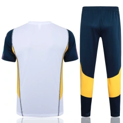 Real Madrid 23/24 Training Shirt and Pants Set White C1072