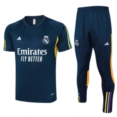 Real Madrid 23/24 Training Shirt and Pants Set White C1073