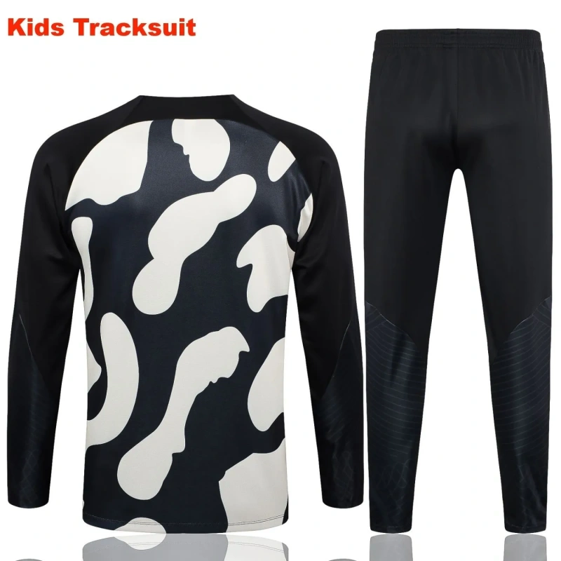 Kids PSG 23/24 Half-Zip Training Sweatshirt and Pants Set E782 - PM