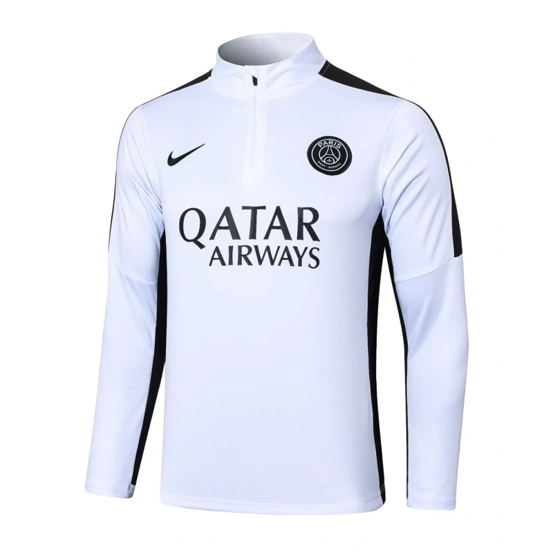 PSG 23/24 Half-Zip Training Top and Pants Set White B775