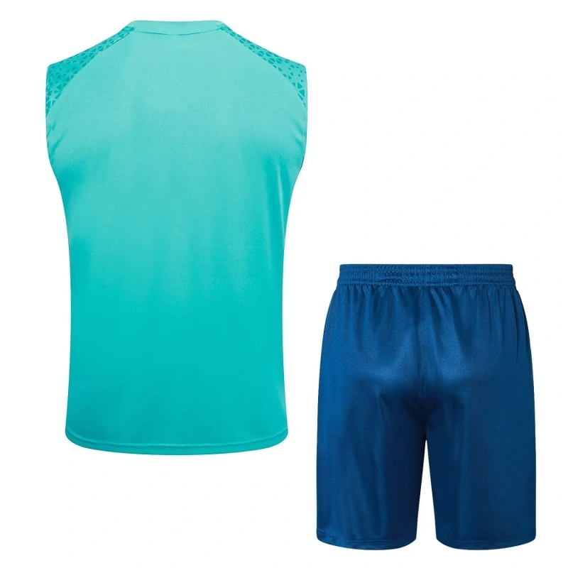 Olympique Marseille 23/24 Sleeveless Jersey and Shorts Set D927