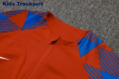 Kids Barcelona 23/24 Training Jacket and Pants Set Red E732