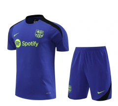 Barcelona 24/25 Training Shirt and Shorts Set Blue