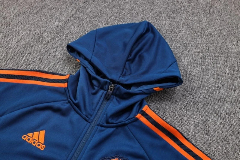 Manchester United 22/23 Full-Zip Hoodie and Pants Set F452