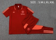 Manchester United 23/24 Polo and Pants Set C1074
