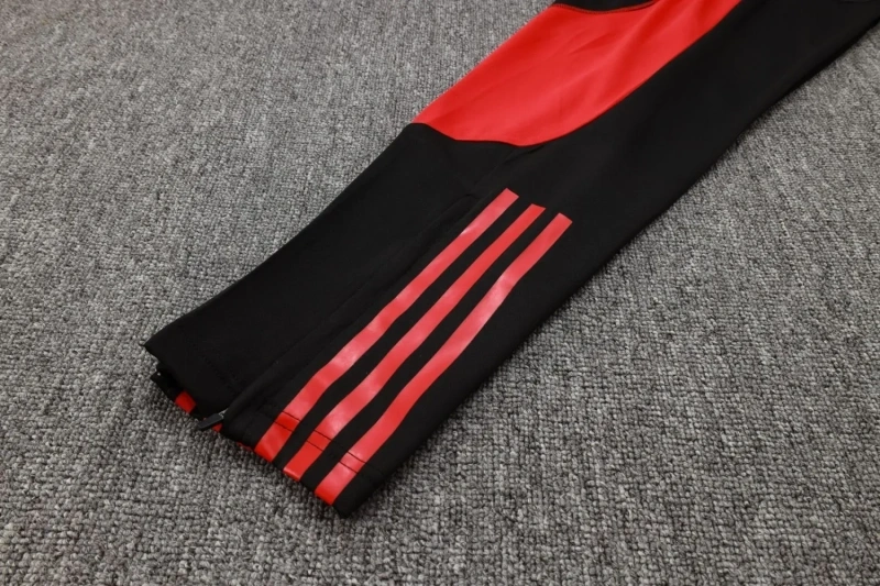 Manchester United 23/24 Half-Zip Training Top and Pants Set Red B741 - PM