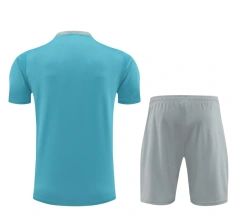 Atletico Madrid 24/25 Training Shirt and Shorts Set Blue