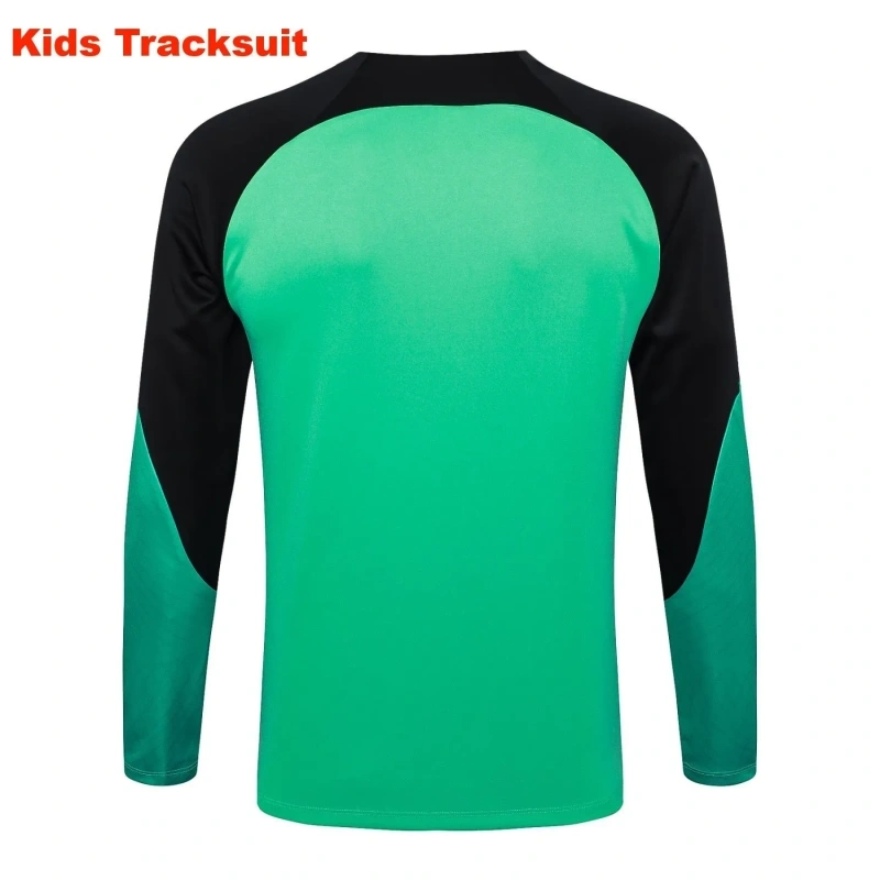 Kids Chelsea 23/24 Half-Zip Training Sweatshirt and Pants Set E777