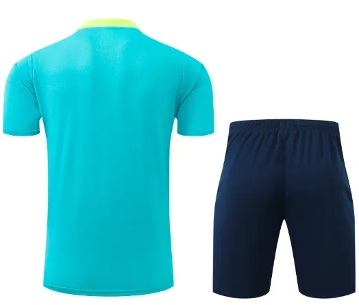 Brazil 24/25 Training Shirt and Shorts Set Blue