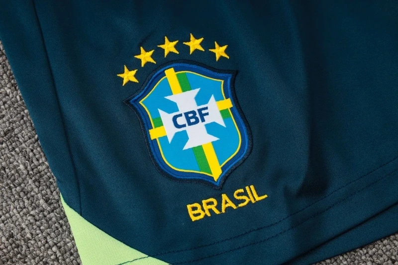 Brazil 2024 Training Shirt and Shorts Set D991