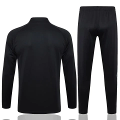 Manchester City 23/24 Half-Zip Training Top and Pants Set Black B759 - PM